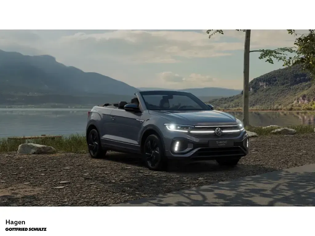 Neu VW T-Roc Cabriolet R-line 150 PS (110 kW) 2026 Grau Cabrio