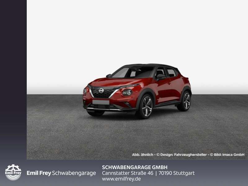 Solid red Gebraucht 2023 Nissan Juke Visia SUV | 19.490 € (Fairer Preis) - Bild 1/4