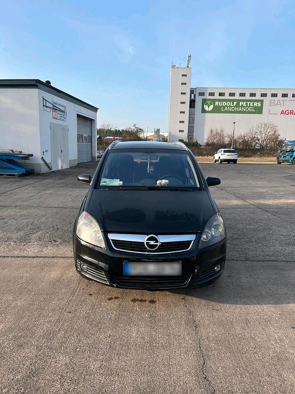 Gebraucht Opel Zafira 107 PS (78 kW) 2006 Schwarz Van / Kleinbus