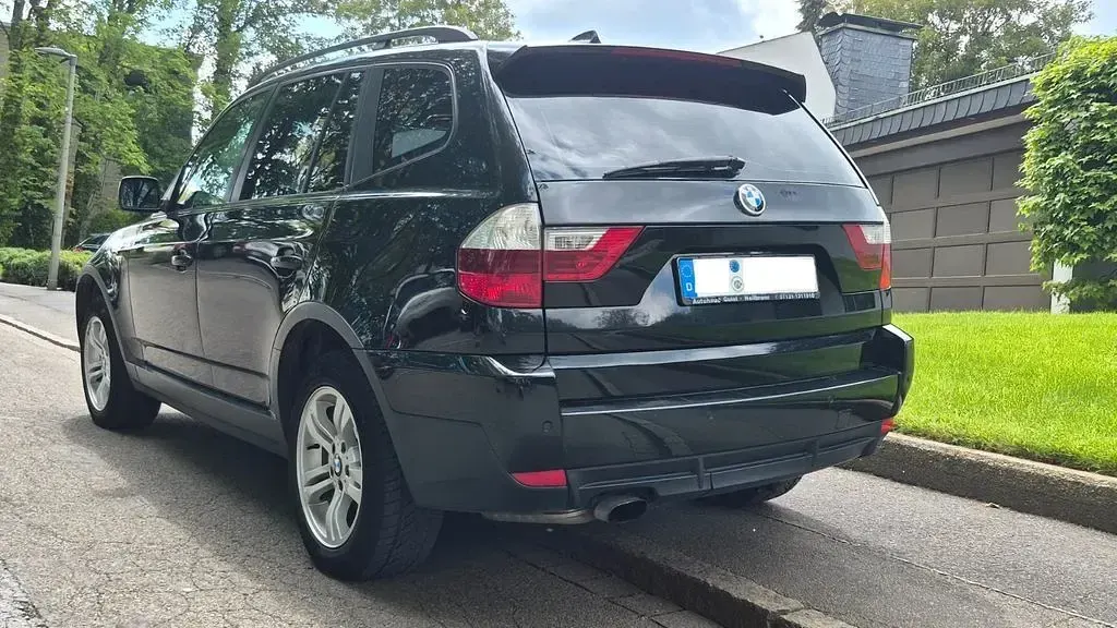 Gebraucht BMW X3 Sport Line 177 PS (130 kW) 2009 Schwarz SUV