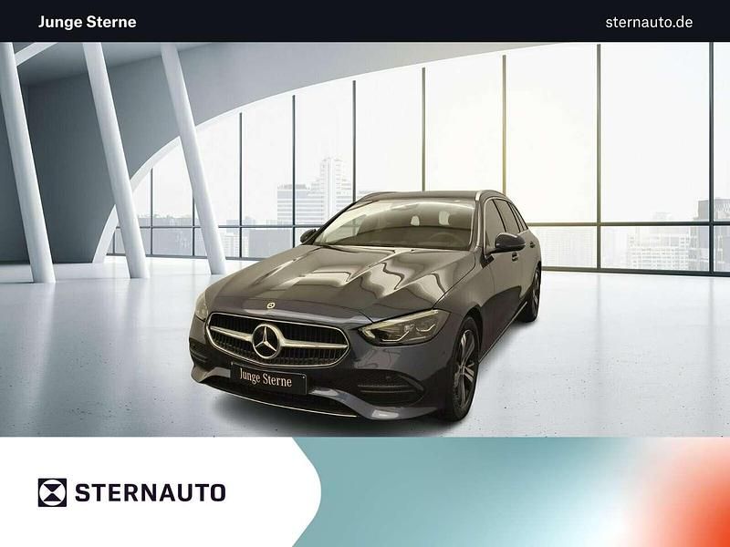 Metalliclack sodalithblau Gebraucht 2024 Mercedes C220 Advanced Kombi | 36.890 € (Guter Preis) - Bild 1/4