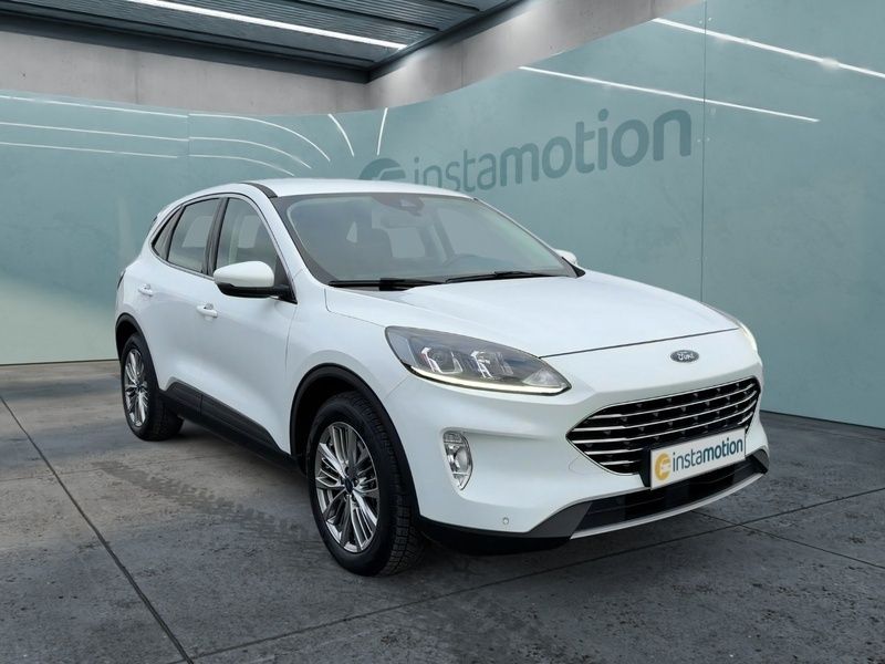 Weiß Gebraucht 2021 Ford Kuga Titanium SUV | 21.945 € (Guter Preis) - Bild 1/4