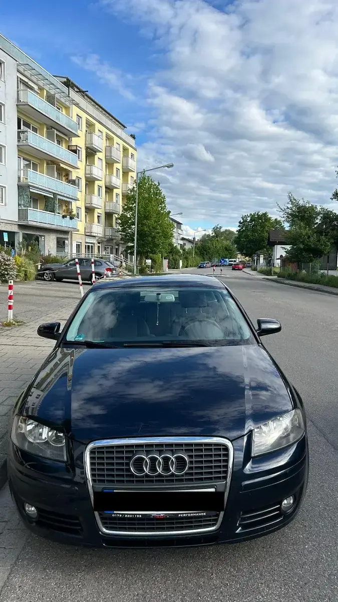 Gebraucht Audi A3 102 PS (75 kW) 2007 Blau Kleinwagen