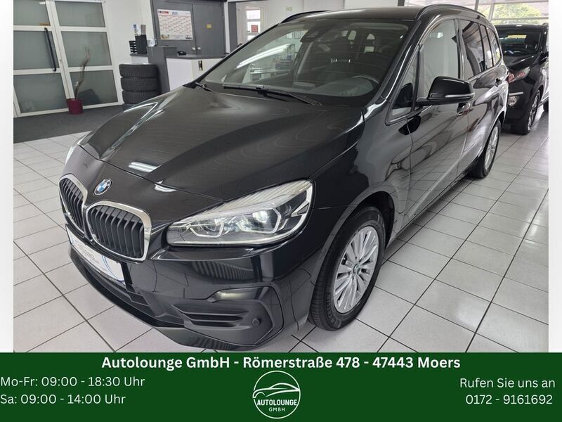 Schwarz Gebraucht 2020 BMW 218 Gran Tourer Advantage Van / Kleinbus | 20.990 € (Fairer Preis) - Bild 1/4