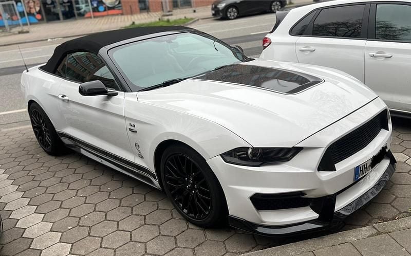 Weiß Gebraucht 2018 Ford Mustang Cabrio | 21.000 € (Superpreis) - Bild 1/4
