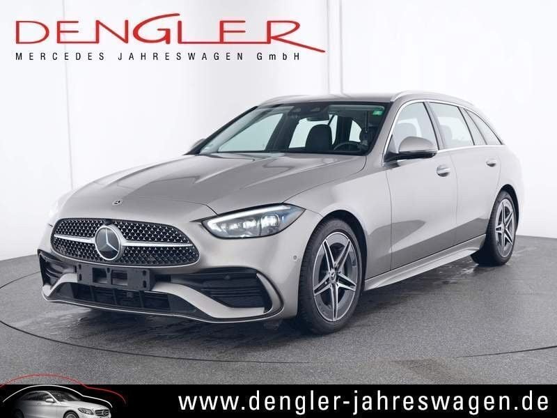 Mojavesilber metallic Gebraucht 2024 Mercedes C200 AMG Kombi | 39.490 € (Fairer Preis) - Bild 1/4