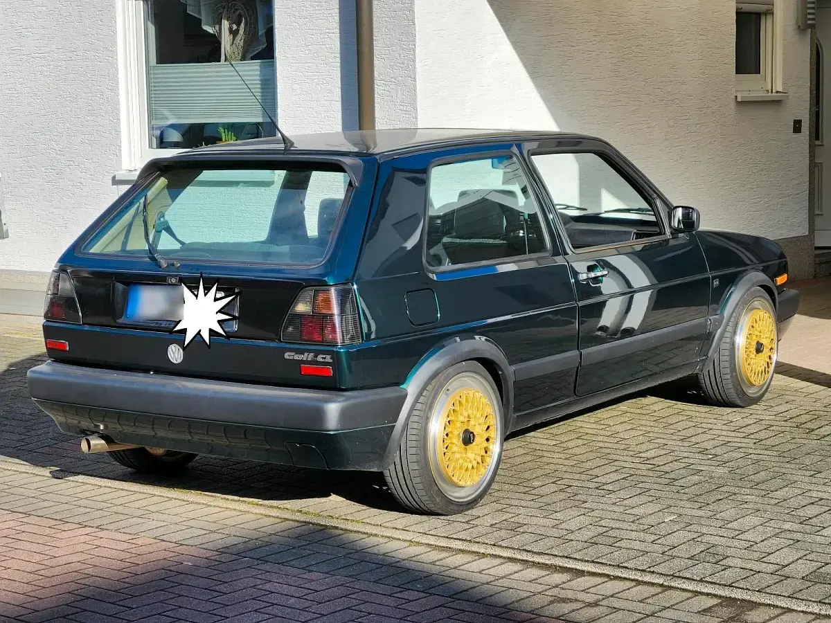 Gebraucht VW Golf III 72 PS (52 kW) 1991 Grün Kleinwagen