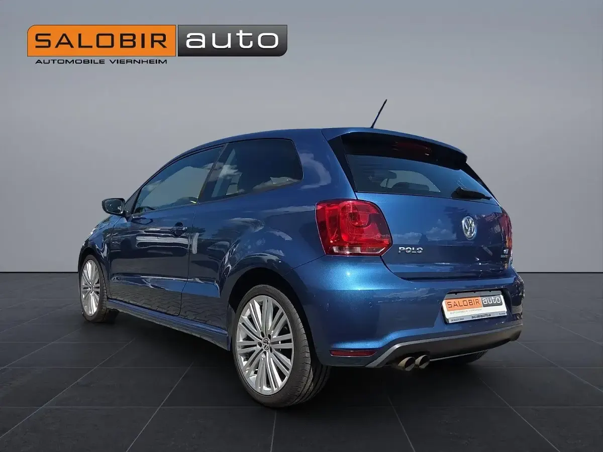 Gebraucht VW Polo BlueGT 140 PS (102 kW) 2014 Blau Kleinwagen
