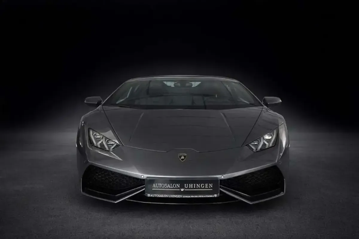Usata Lamborghini Huracán 610 CV (448 kW) 2016 Grigio Cabrio