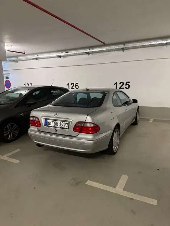 Gebraucht Mercedes CLK430 Avantgarde 279 PS (205 kW) 2000 Silber Coupé