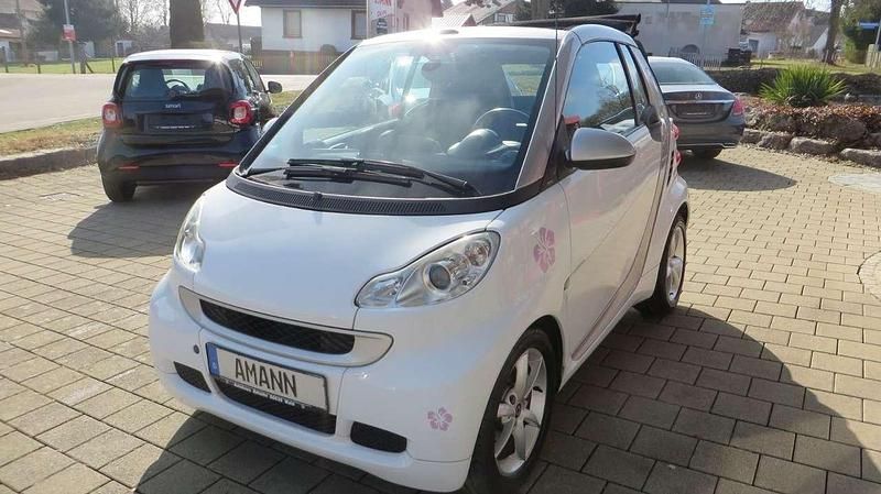 Gebraucht Smart ForTwo Cabrio 71 PS (52 kW) 2010 Tridionsicherheitszelle silbe Cabrio