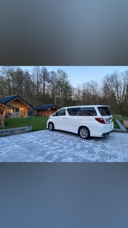 Weiß Gebraucht 2008 Toyota Alphard Van / Kleinbus | 19.900 € - Bild 1/4