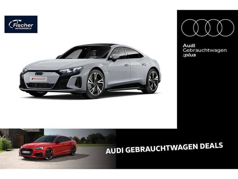 Grau Gebraucht 2023 Audi e-tron GT quattro Sport Limousine | 71.980 € (Superpreis) - Bild 1/4