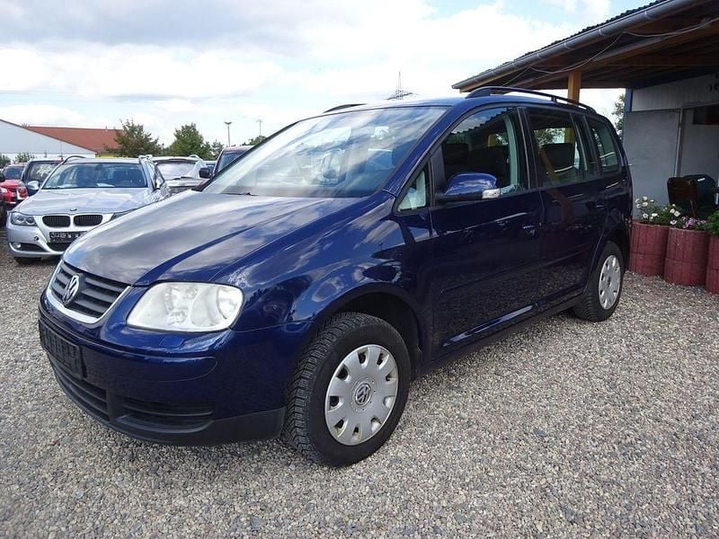 Blau Gebraucht 2005 VW Touran Trendline Van / Kleinbus | 1.300 € (Guter Preis) - Bild 1/4
