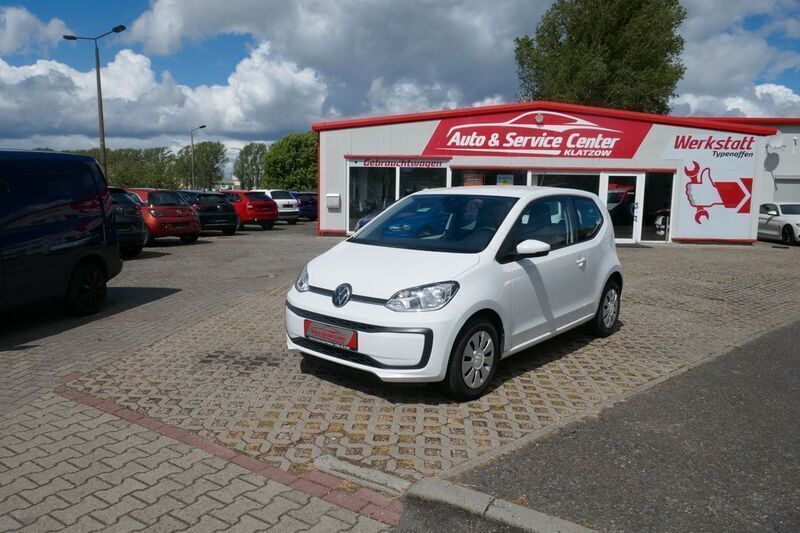 Weiß Gebraucht 2021 VW up! Kleinwagen | 6.680 € (Guter Preis) - Bild 1/4
