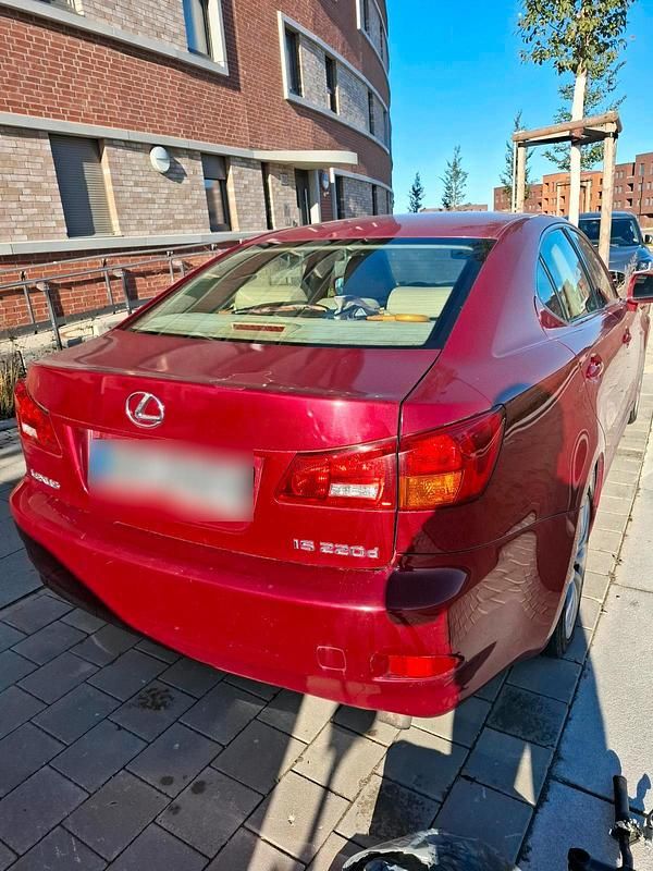 Gebraucht Lexus IS220d 177 PS (130 kW) 2007 Rot Limousine