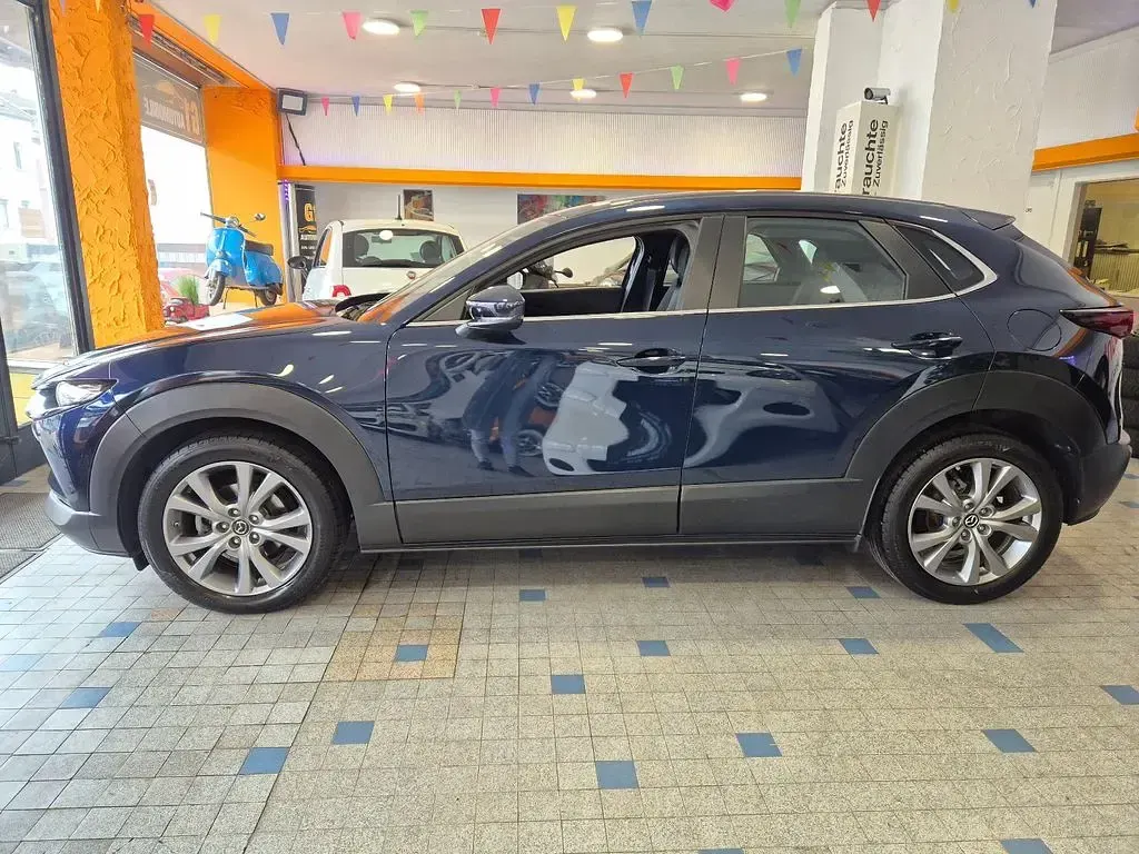 Gebraucht Mazda CX-30 Selection 122 PS (89 kW) 2021 Blau SUV