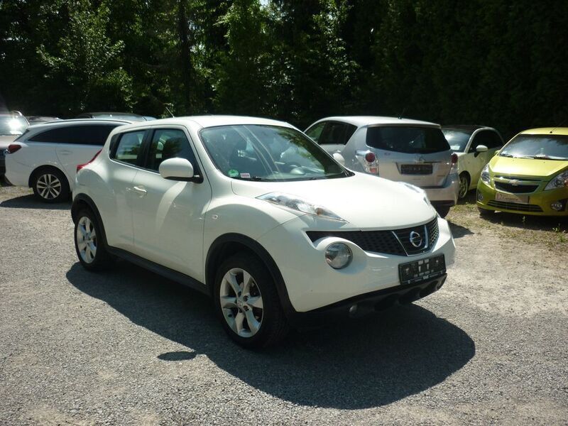 Weiß Gebraucht 2012 Nissan Juke Acenta SUV | 7.990 € (Fairer Preis) - Bild 1/4