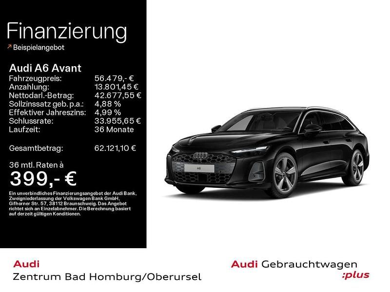 Gebraucht Audi A6 Performance 204 PS (150 kW) 2025 Mythosschwarz metallic Kombi