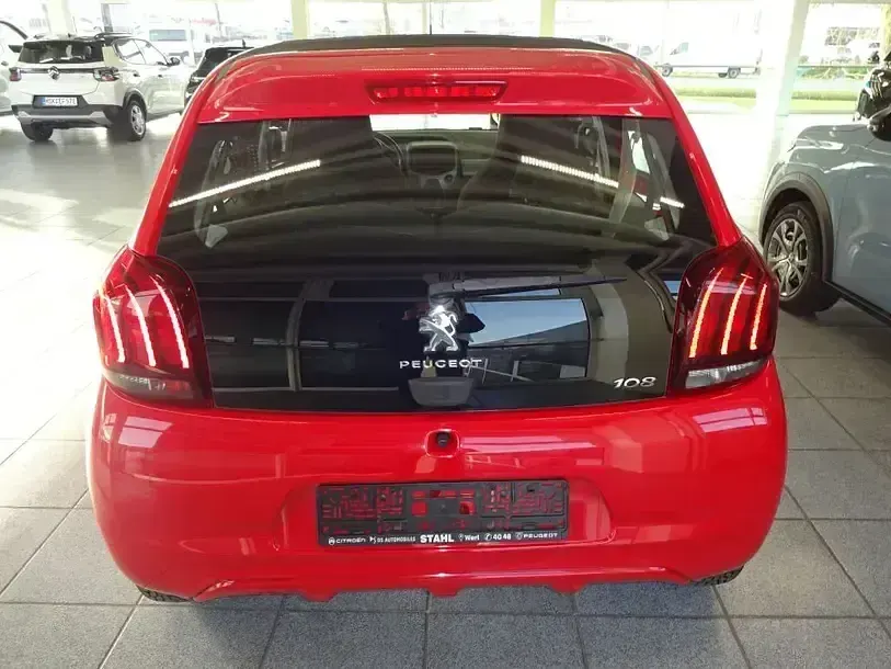 Gebraucht Peugeot 108 69 PS (50 kW) 2016 Rot Kleinwagen