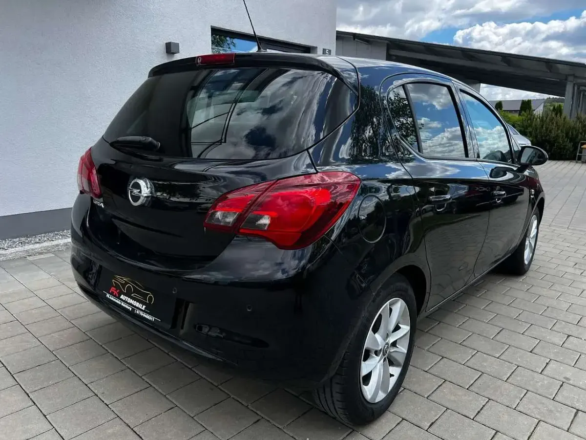 Gebraucht Opel Corsa Active 90 PS (66 kW) 2017 Schwarz Kleinwagen