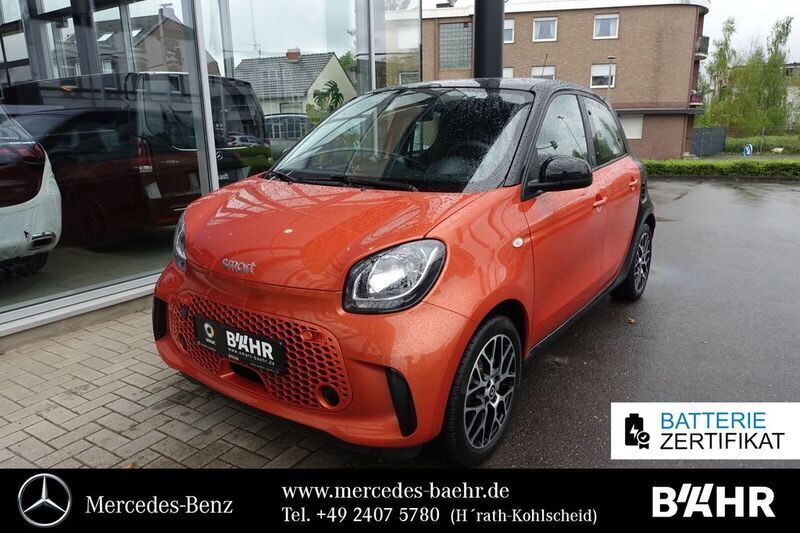 Orange Gebraucht 2020 Smart ForFour Electric Drive Prime Limousine | 13.450 € (Etwas zu teuer) - Bild 1/4