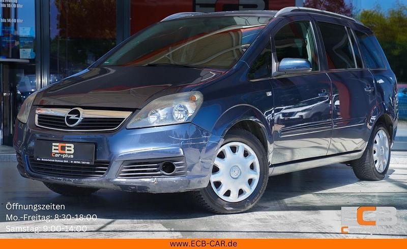 Blau Gebraucht 2006 Opel Zafira Edition Van / Kleinbus | 1.490 € (Superpreis) - Bild 1/4