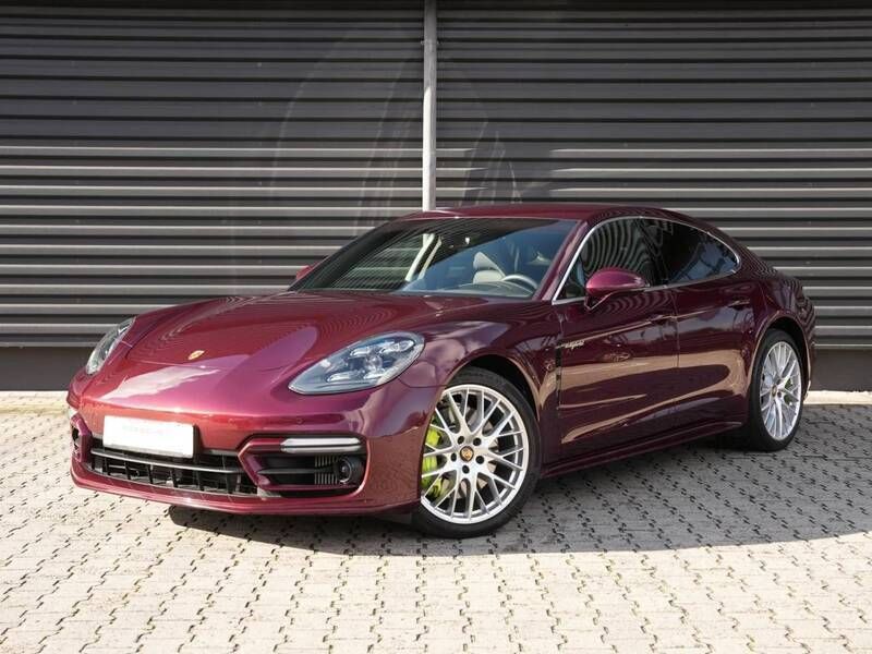 Cherrymetallic Gebraucht 2021 Porsche Panamera 4 Limousine | 77.880 € (Superpreis) - Bild 1/4