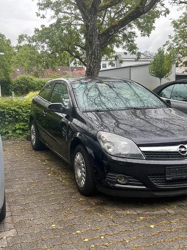 Schwarz Gebraucht 2008 Opel Astra GTC Coupé | 500 € (Superpreis) - Bild 1/4