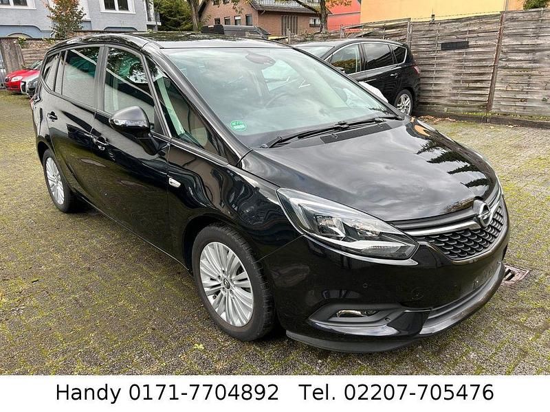 Schwarz Gebraucht 2017 Opel Zafira Tourer Van / Kleinbus | 7.800 € (Superpreis) - Bild 1/4
