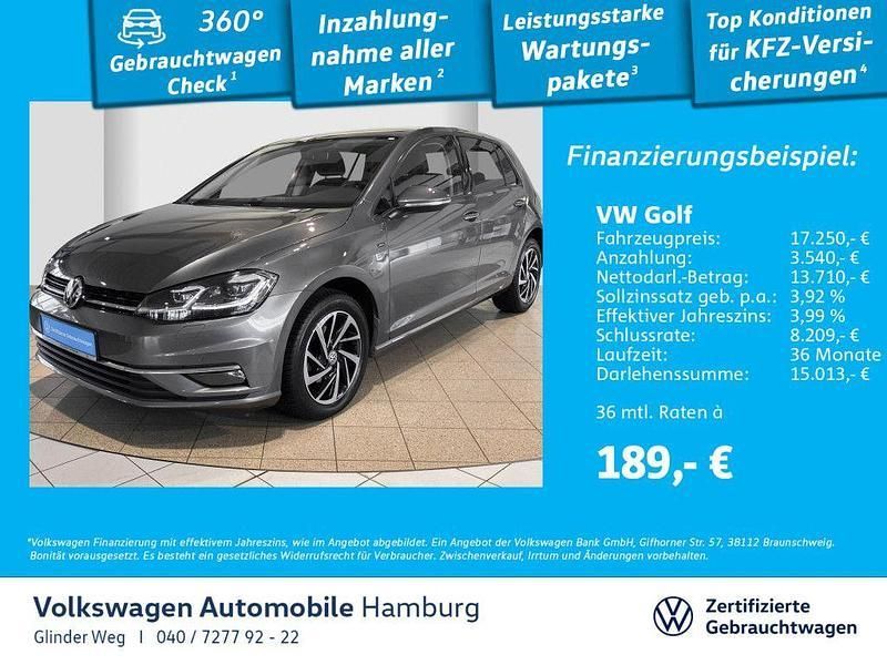 Grau Gebraucht 2019 VW Golf VII Join Limousine | 17.250 € (Fairer Preis) - Bild 1/3