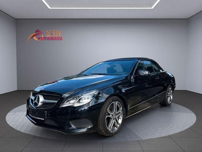 Schwarz Gebraucht 2015 Mercedes E200 Sport Cabrio | 17.950 € (Guter Preis) - Bild 1/4