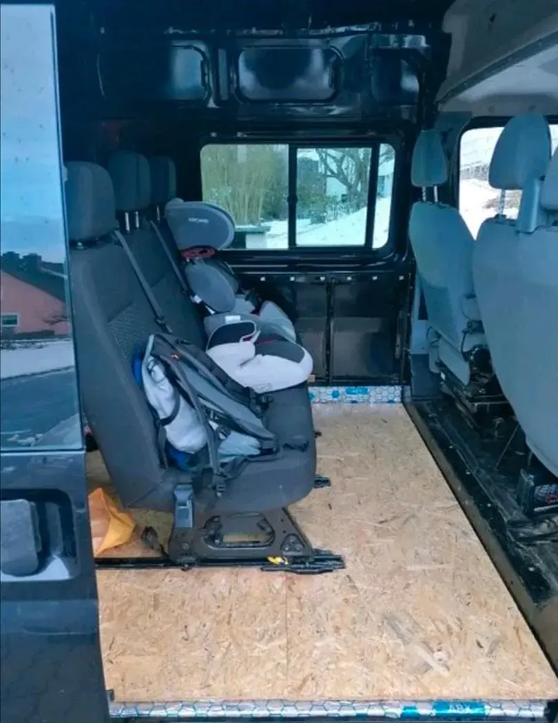 Gebraucht Ford Transit 140 PS (102 kW) 2012 Schwarz Van / Kleinbus