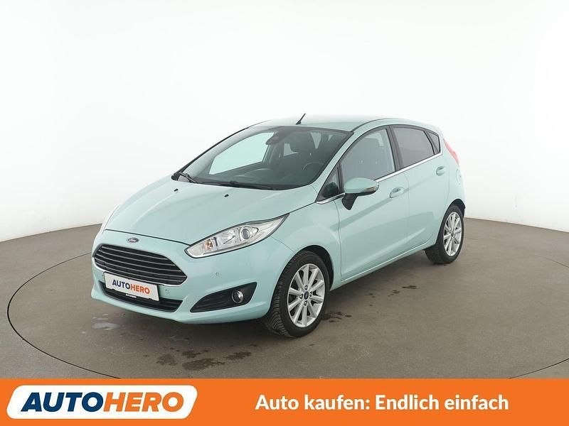 Gebraucht Ford Fiesta Titanium 101 PS (74 kW) 2017 Grün Limousine