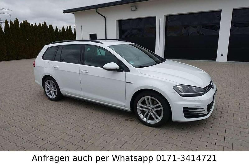 Gebraucht VW Golf VII GTD 184 PS (135 kW) 2015 Pure white Kombi