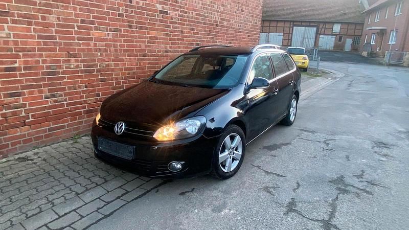 Schwarz Gebraucht 2013 VW Golf VI Kombi | 2.500 € (Superpreis) - Bild 1/4