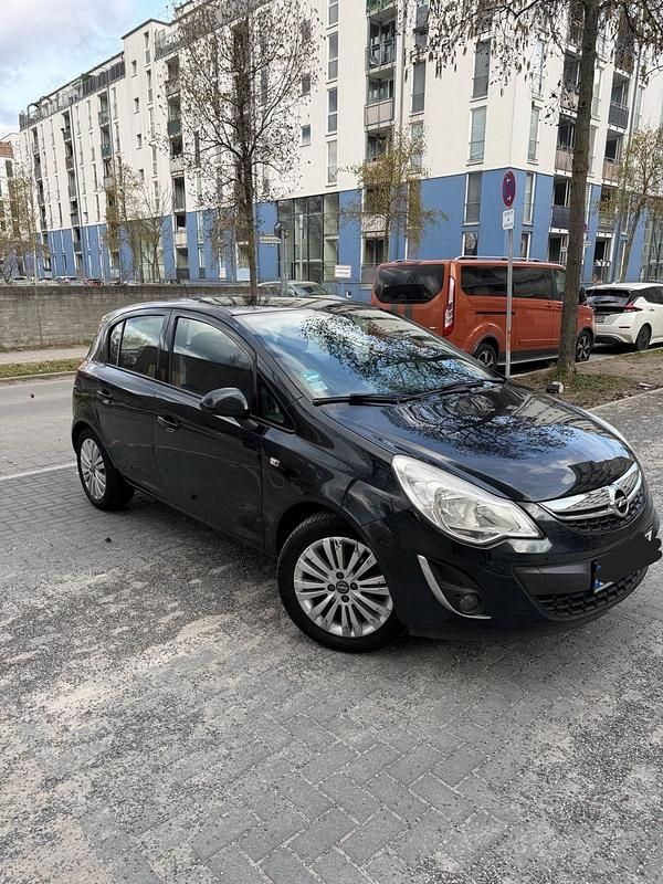 Gebraucht Opel Corsa 70 PS (51 kW) 2013 Schwarz Kleinwagen