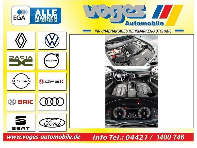 Gebraucht Audi A6 Design 204 PS (150 kW) 2021 Glacier white metallic (metallic) Limousine