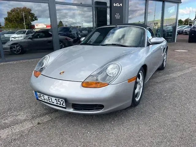Gebraucht Porsche Boxster 220 PS (161 kW) 2000 Silber Cabrio