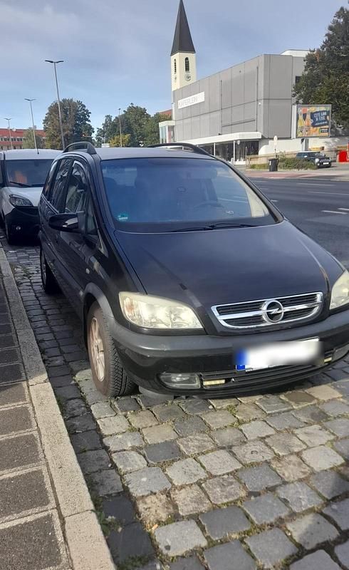 Schwarz Gebraucht 2003 Opel Zafira Van / Kleinbus | 1.100 € (Guter Preis) - Bild 1/4