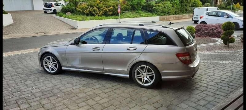 Grau Gebraucht 2008 Mercedes C200 AMG line Kombi | 5.950 € (Fairer Preis) - Bild 1/4