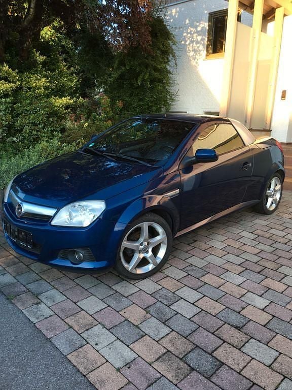 Blau Gebraucht 2005 Opel Tigra Sport Cabrio | 990 € (Superpreis) - Bild 1/4