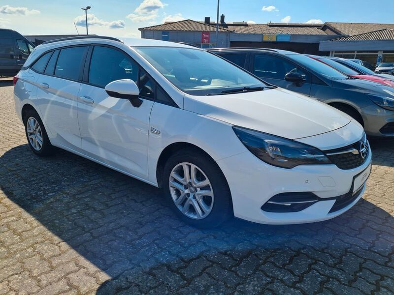 Gebraucht Opel Astra 122 PS (89 kW) 2020 Weiß Kombi