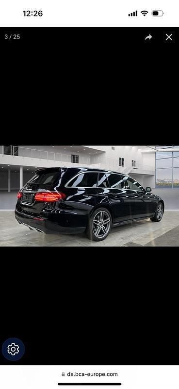 Schwarz Gebraucht 2019 Mercedes E400 AMG line Kombi | 20.000 € (Superpreis) - Bild 1/4