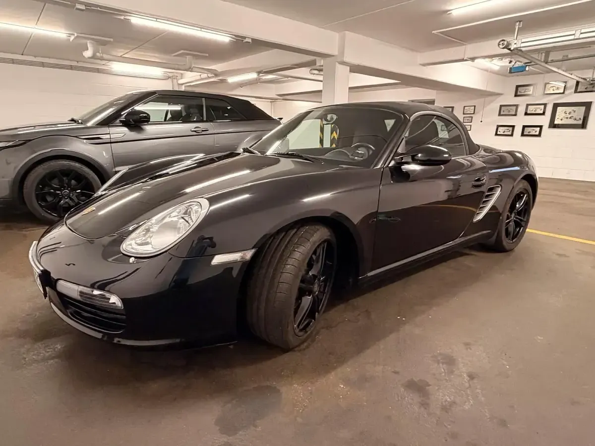 Gebraucht Porsche Boxster 245 PS (180 kW) 2008 Schwarz Cabrio