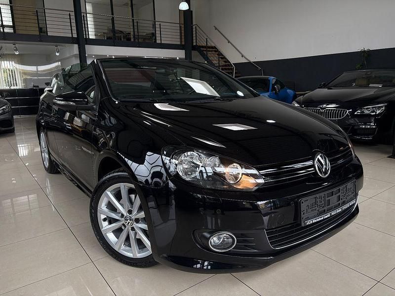 Deepblack** Gebraucht 2016 VW Golf Cabriolet LOUNGE Cabrio | 16.800 € (Teuer) - Bild 1/4