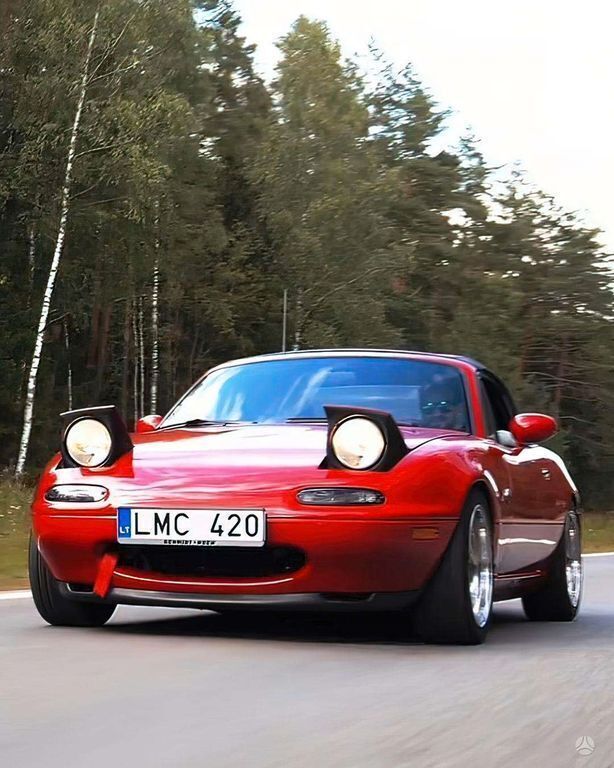 Rot Gebraucht 1991 Mazda MX5 Cabrio | 10.900 € - Bild 1/4