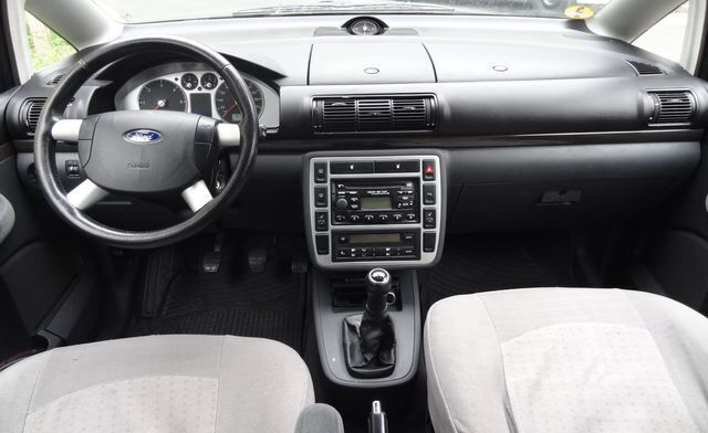 Gebraucht Ford Galaxy Ghia 116 PS (85 kW) 2001 Rot metallic Van / Kleinbus