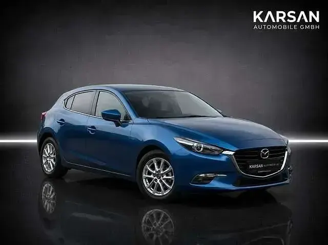 Usata Mazda 3 Exclusive-Line 120 CV (88 kW) 2018 Blu Berlina