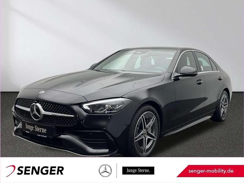 Schwarz Gebraucht 2024 Mercedes C220 AMG line Limousine | 44.480 € (Etwas zu teuer) - Bild 1/4